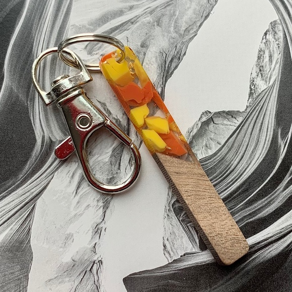 Keychain  | Handmade Keychain | Beaded Keychain - Picture 3 of 11